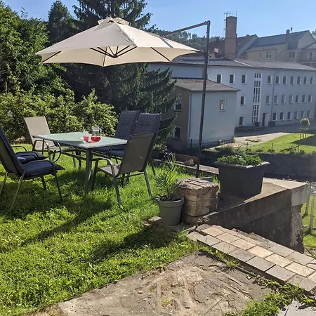 Urlaubsmagie - Moosgrund - Balkon, Sauna & Saisonaler Pool Sebnitz