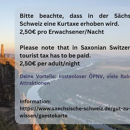 Urlaubsmagie - Moosgrund - Balkon, Sauna & Saisonaler Pool Sebnitz